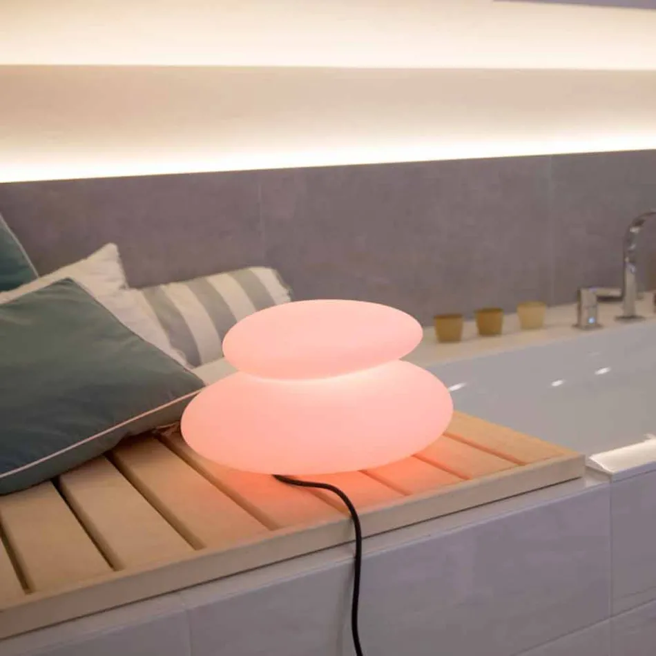 Stehlampe für Innen oder Außen von modernem Naturdesign - Sassostar Viadurini