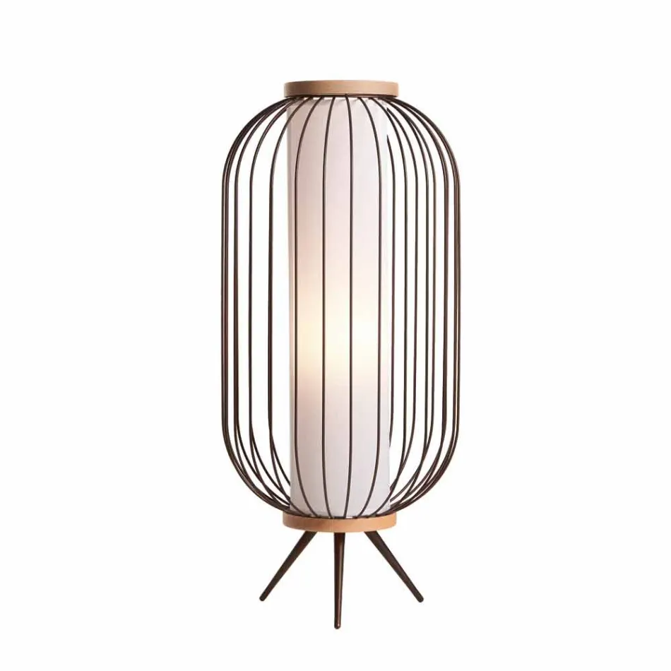 Modernes Design Stehlampe aus Stahl Ø37xh80 cm Fanny Viadurini