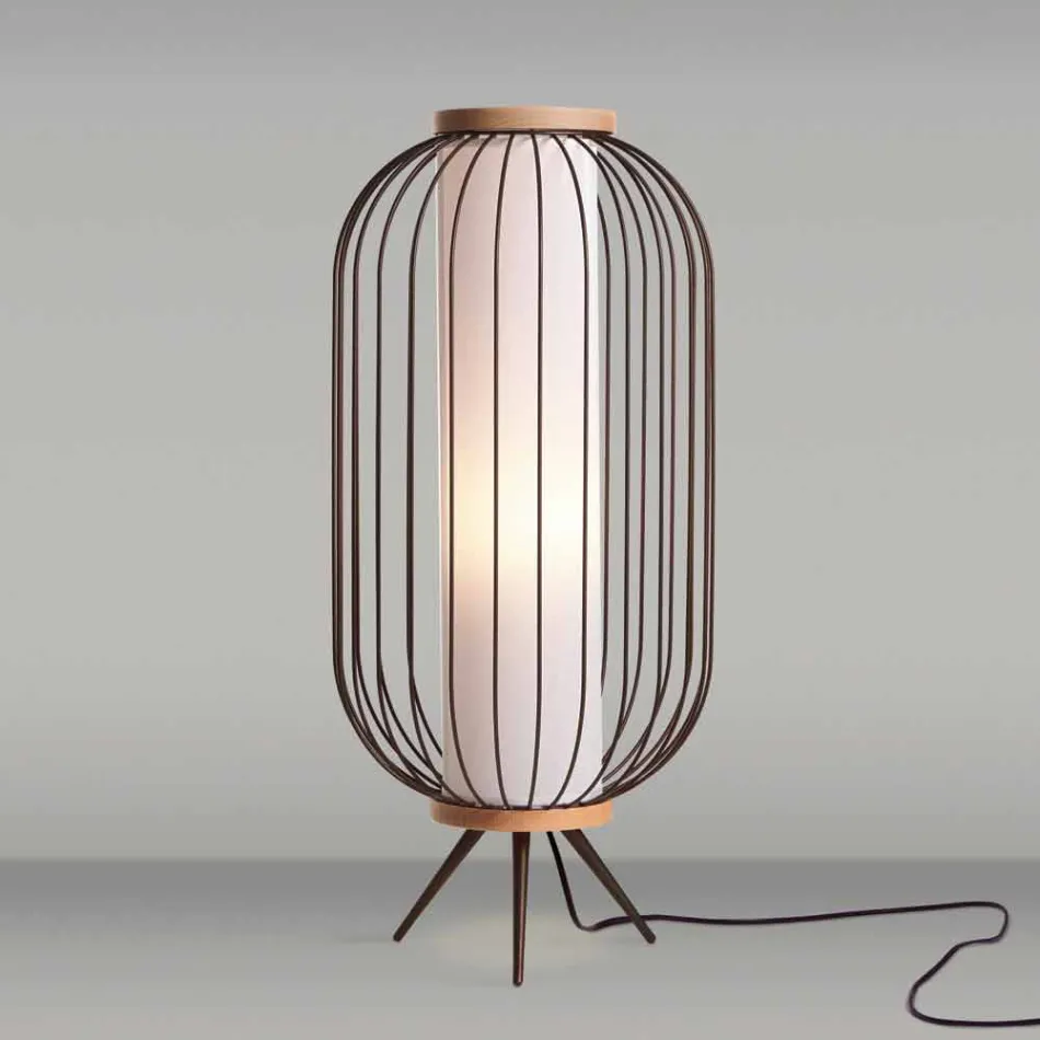 Modernes Design Stehlampe aus Stahl Ø37xh80 cm Fanny Viadurini