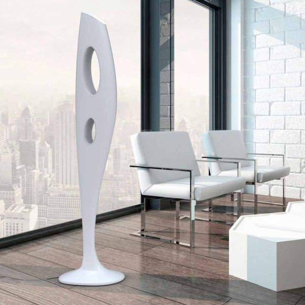 Moderne design-stehleuchte, hergestellt in italien, sinnai