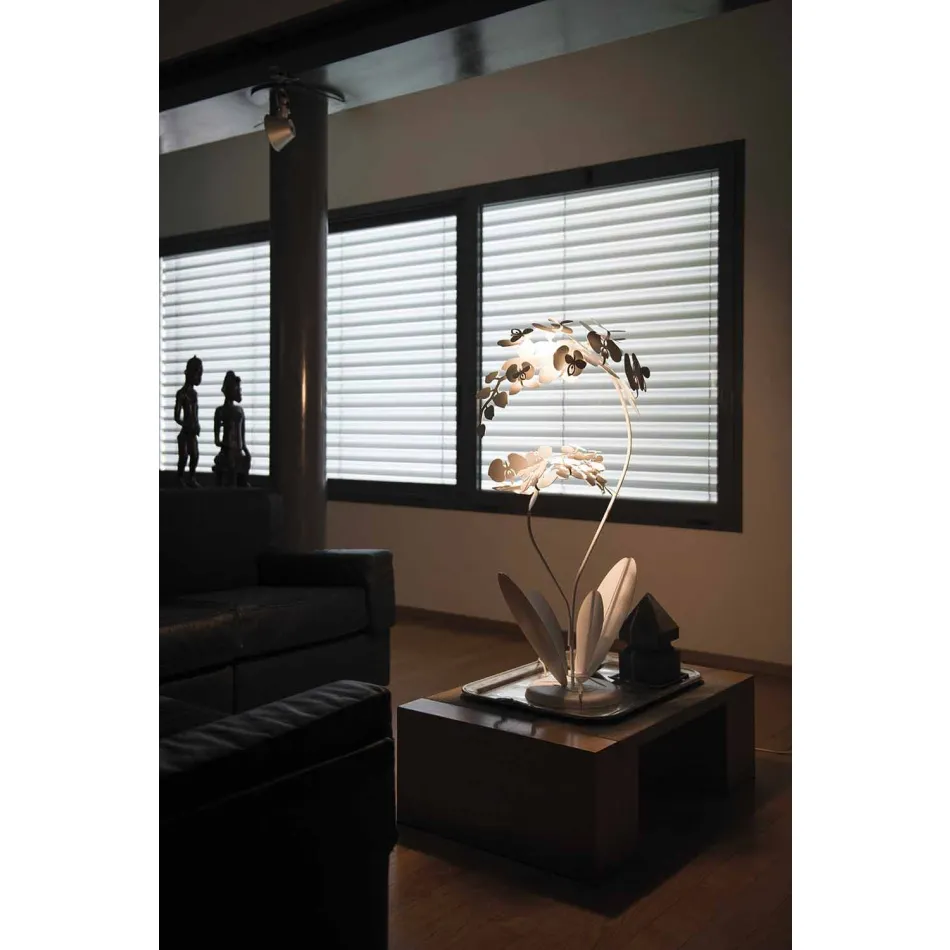 Modernes Design Eisen Stehlampe Made in Italy - Amorpha Viadurini