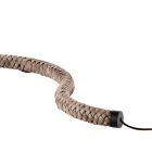 Stehlampe aus Metall und Stoff Grilli Snake made in Italy Viadurini