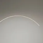 Stehlampe aus lackiertem Metall mit dimmbarem LED-Licht – Eukalyptus Viadurini