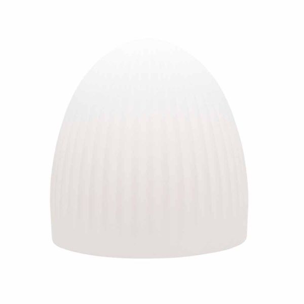 Stehlampe in polyethylen attack led, solar oder e27 design - massostar