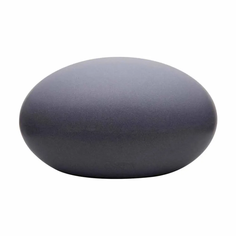 LED-, Solar- oder E27-Stehlampe in farbigem, modernem, ovalem Design - Uovostar Viadurini