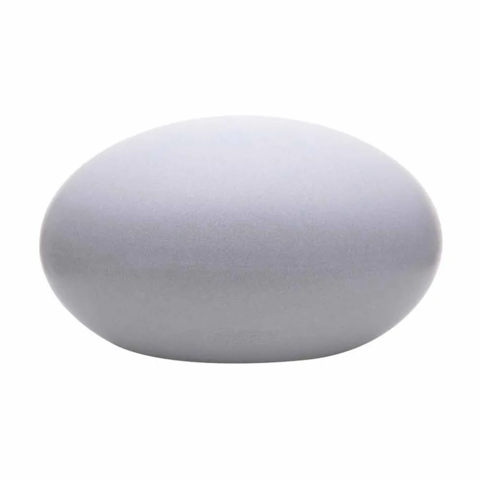 LED-, Solar- oder E27-Stehlampe in farbigem, modernem, ovalem Design - Uovostar Viadurini