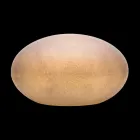 LED-, Solar- oder E27-Stehlampe in farbigem, modernem, ovalem Design - Uovostar Viadurini