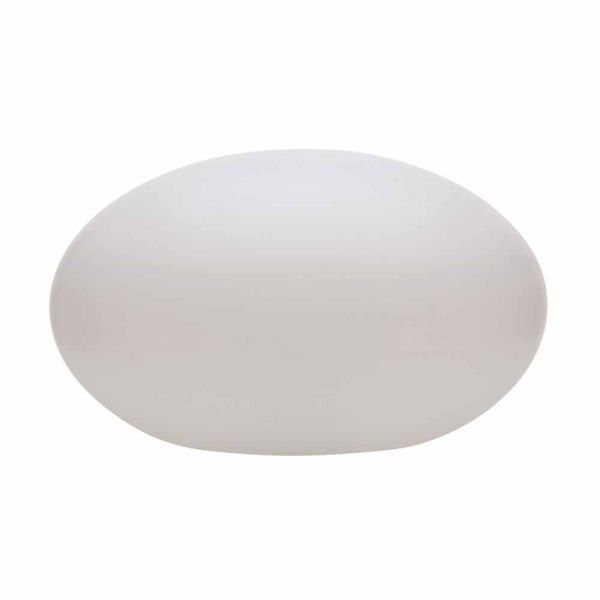 Led-, solar- oder e27-stehlampe in farbigem, modernem, ovalem design - uovostar