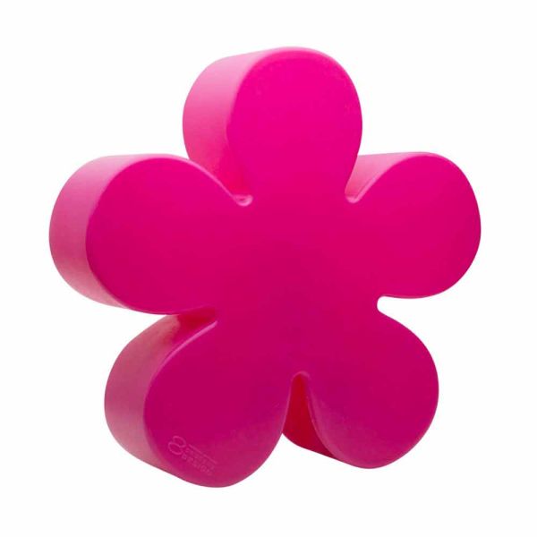 Steh- oder tischlampe in form einer farbigen blume, solar attack - fiorestar