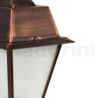 Vintage-Stehlampe für den Außenbereich aus Aluminium, hergestellt in Italien – Doroty Viadurini