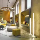 Slim Flux Stehleuchte aus Methacrylat, hergestellt in Italien Viadurini