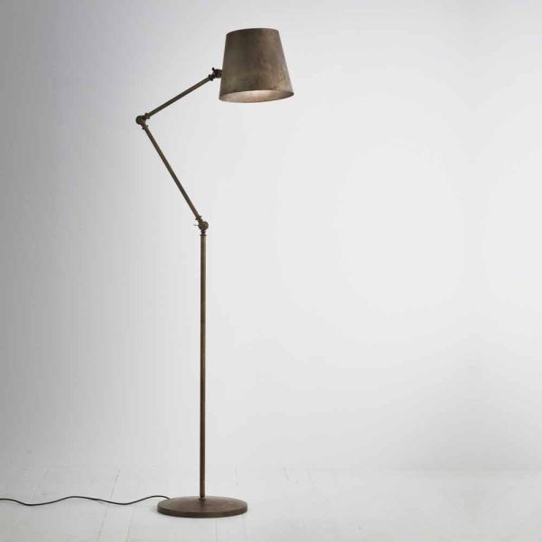 Stehlampe reporter mit schwenkarm il fanale