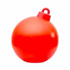 Innen- oder Außendekor Lampe Roter, weißer Weihnachtsball - Pallastar Viadurini