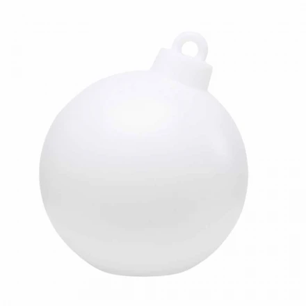 Innen- oder Außendekor Lampe Roter, weißer Weihnachtsball - Pallastar Viadurini