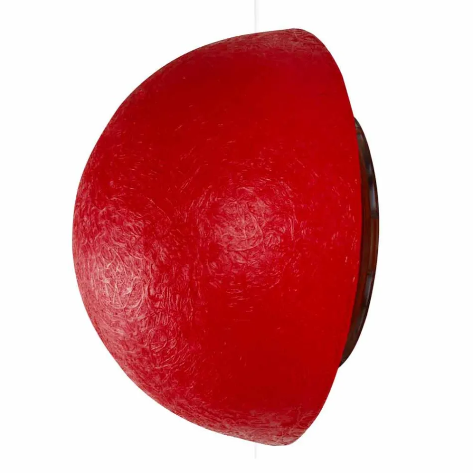 Designer Wandleuchte In-es.artdesign Button aus farbigem Nebulite Viadurini