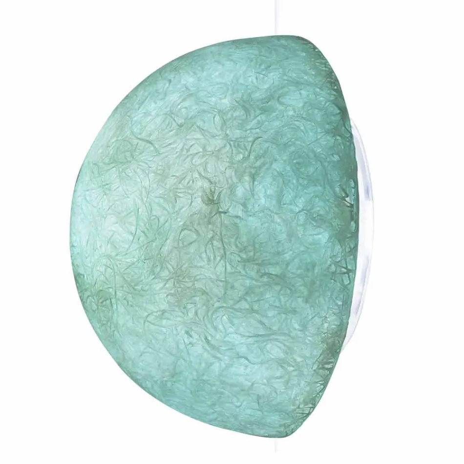 Designer Wandleuchte In-es.artdesign Button aus farbigem Nebulite Viadurini