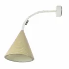 Designer Wandleuchte In-es.artdesign Jazz A Stripe farbige Wolle Viadurini