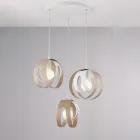 Aries – Eine in Italien gefertigte Designerlampe aus Glas und Metall für stilvolles Dekor – Aries Viadurini