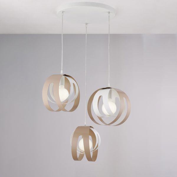 Aries – eine in italien gefertigte designer-metalllampe für stilvolles dekor – aries