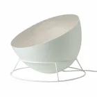 In-es.artdesign H2o F farbige Stehleuchte aus Stahl und Nebel Viadurini