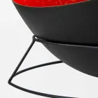 In-es.artdesign H2o F farbige Stehleuchte aus Stahl und Nebel Viadurini