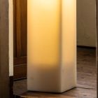 Hochwertige Wachslampe mit Kratzeffekt, hergestellt in Italien – Dalila Viadurini