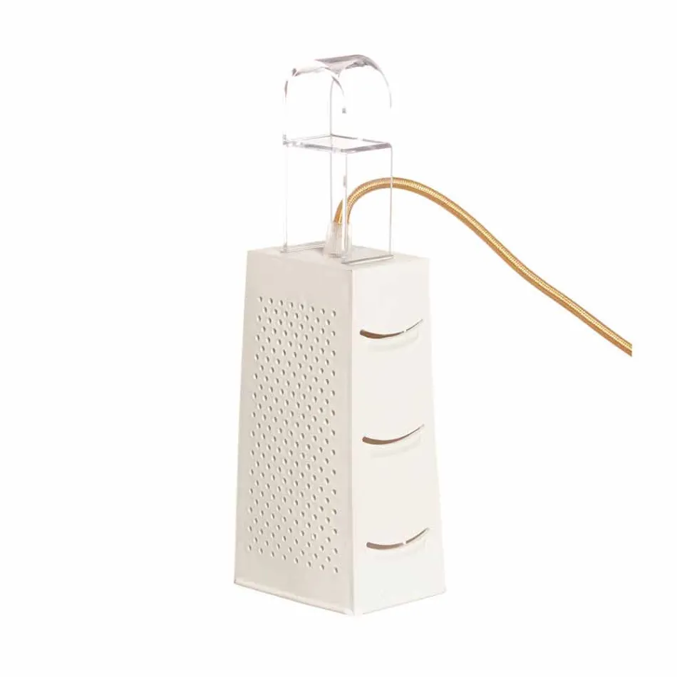 Tischlaprene-Lampe In-es.artdesign Modern Cacio & Pepe Viadurini