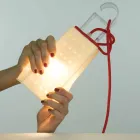 Tischlaprene-Lampe In-es.artdesign Modern Cacio & Pepe Viadurini