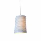 Pendelleuchte aus Nebulite und Wolle In.es.artdesign Paint Stripe Viadurini