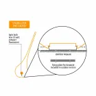 Design Kunststofflampe mit leuchtender Blumenvase - Ampulle von Myyour Viadurini