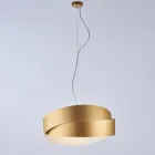 Lampe aus Glas und Metall – ideal für stilvolle Dekoration – Nebula Viadurini