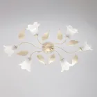 In Italien gefertigte Lampe aus Glas und Metall für stilvolle Einrichtungen – Sirio Viadurini