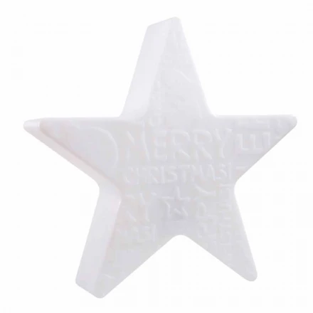 Innen- oder Außenlampe in Weiß, Rot oder Grün, Solar- oder E27-Lampe - Natalestar Viadurini