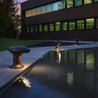 LED-Gartenlampe im grauen oder braunen Gusseisen-Design - Bitta von Il Fanale Viadurini