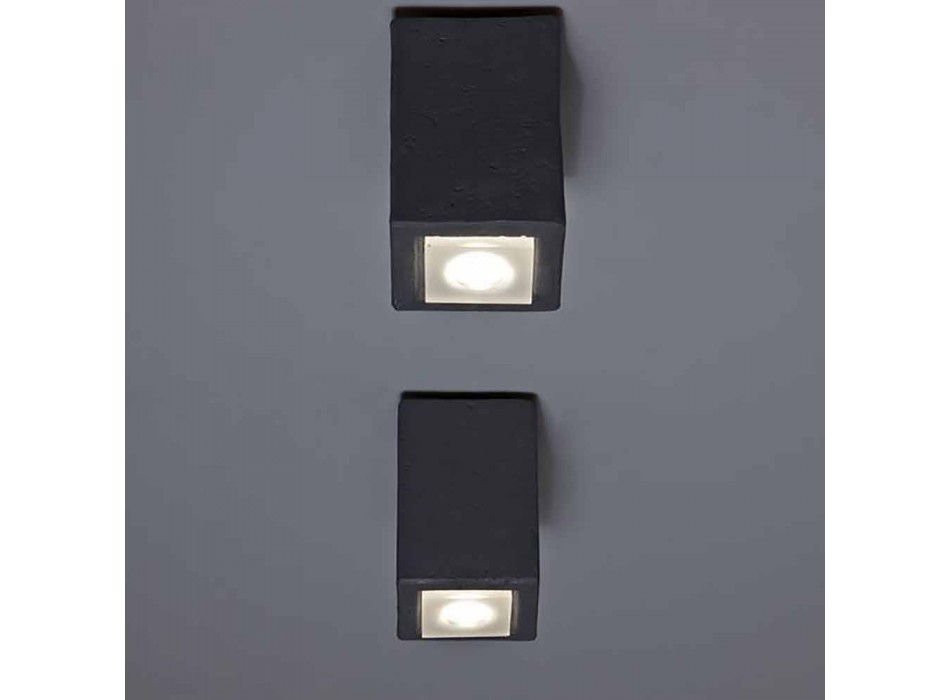 LED-Deckenleuchte aus Terrakotta für den Außenbereich, Smith - Toscot Viadurini