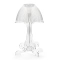 LED-Tischlampe aus transparentem Plexiglas Made in Italy - Odette