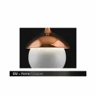 Moderne Lampe hängende Keramik Die Lustri 9 Viadurini