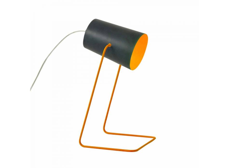 Moderne Tischlampe In-es.artdesign Paint T-Tafeleffekt Viadurini