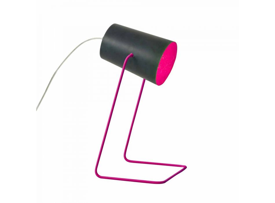 Moderne Tischlampe In-es.artdesign Paint T-Tafeleffekt Viadurini