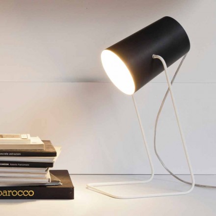 Moderne Tischlampe In-es.artdesign Paint T-Tafeleffekt Viadurini