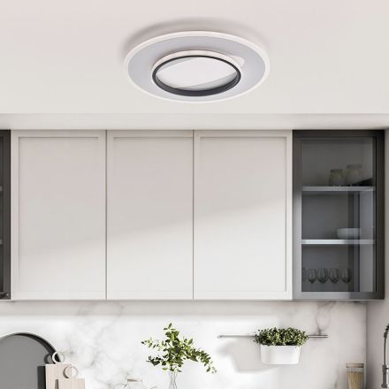 Moderne Lampe aus Glas und Metall, hergestellt in Italien, ideal für jeden Raum – Pavo Viadurini