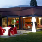 Moderne Außenleuchte Slide Pivot Bright White made in Italy Viadurini