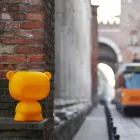 Reiner farbiger Tischlampenbär aus Italien Viadurini