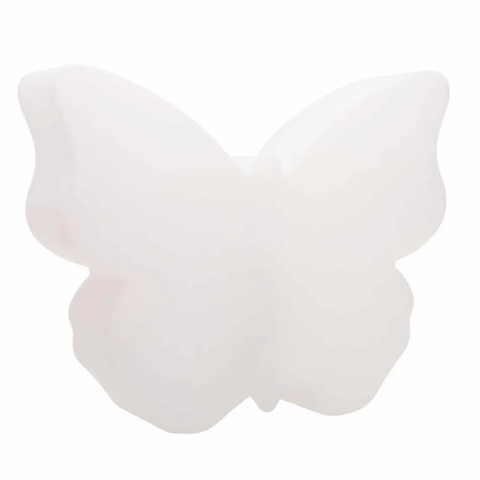 Lampe für Außen- oder Innenräume, White Butterfly Modern Design - Farfallastar Viadurini
