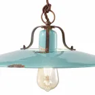 Lampe Metallverriegelung Land und Evelyn Töpferhandwerk Viadurini