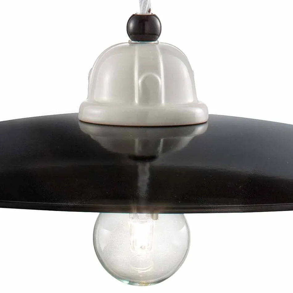 Lampe und ab handgemachte Keramik Melissa Ferroluce Viadurini