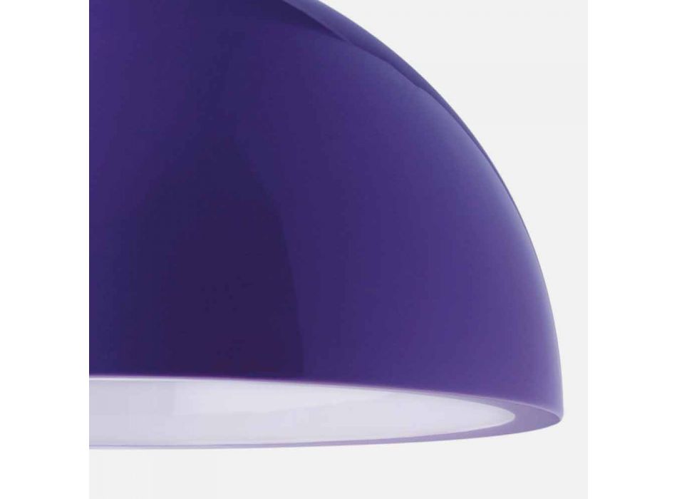 Farbige Pendelleuchte Slide Cupole Polyethylen aus Italien Viadurini