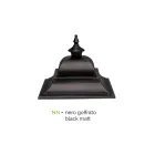 Hängeleuchte für den Außenbereich aus Aluminium und Glas, hergestellt in Italien – Bonaria Viadurini