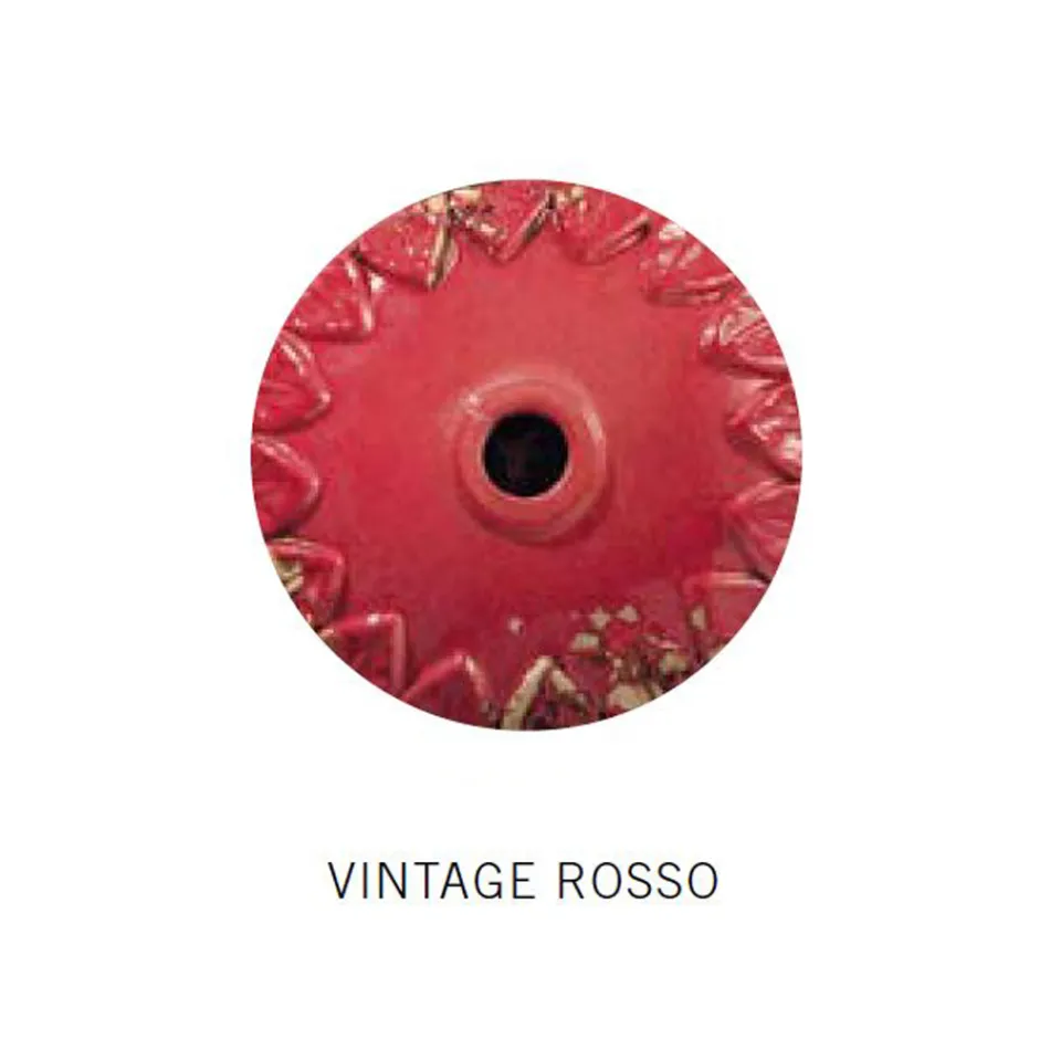 Industrielle Pendelleuchte aus handgefertigtem Eisen und Keramik - Industriell Viadurini