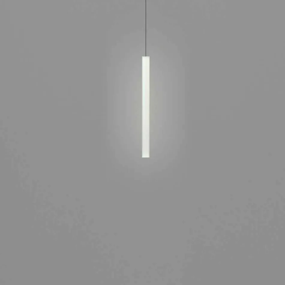 Methacrylat-Pendelleuchte Slide Flux Hanging dünn in Italien hergestellt Viadurini